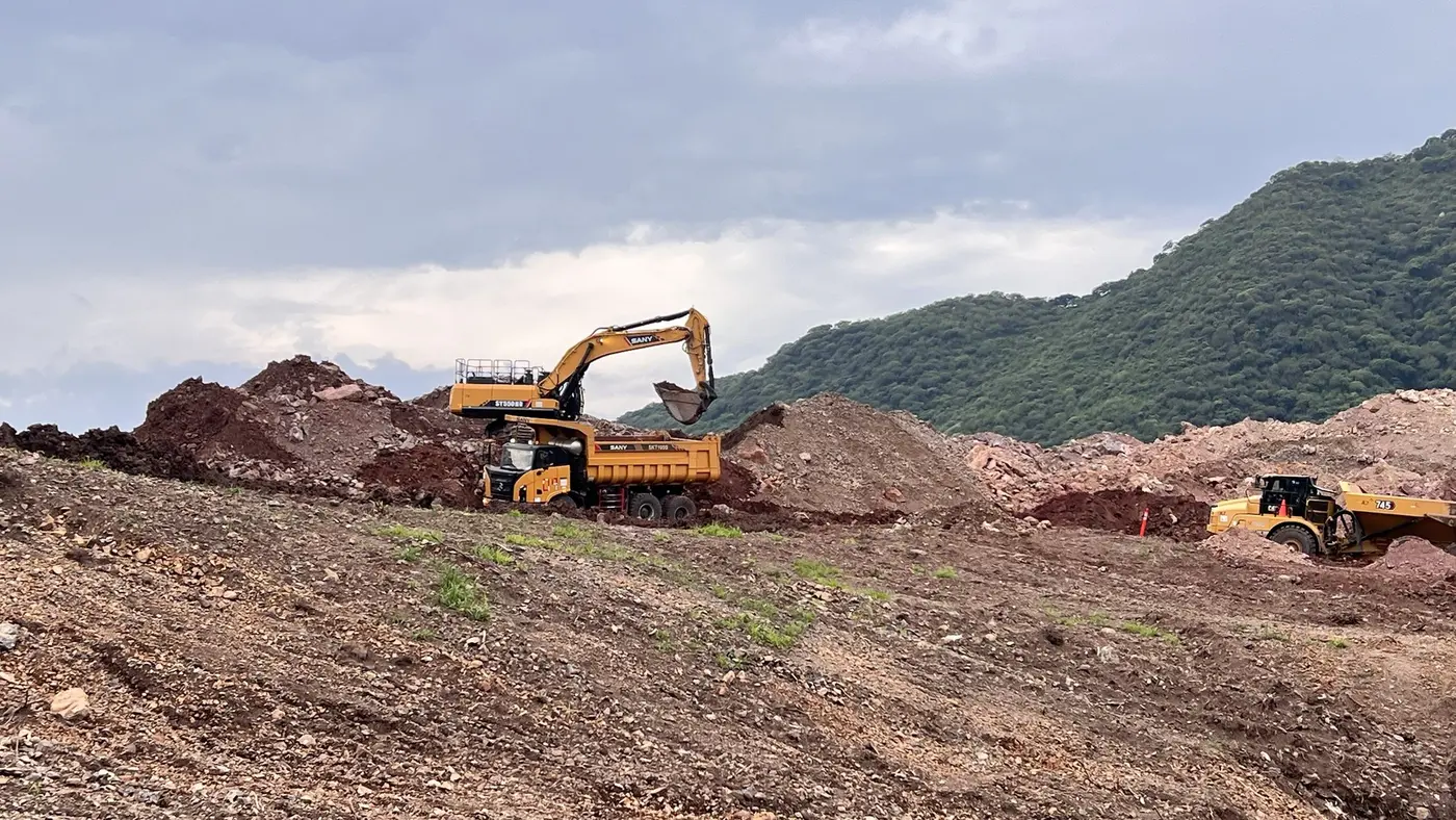 Suministro de material rocoso para capas de relleno